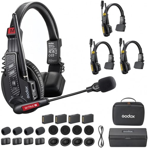 Godox SkyTalk Air 4S – Système d’intercom sans fil Full-Duplex
