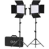 GVM 800D - RGB Kit de 2 Panneaux LED 