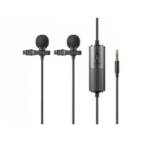 Godox LMD-40C double microphone Lavalier omnidirectionnel