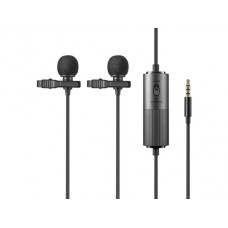 Godox LMD-40C double microphone Lavalier omnidirectionnel