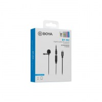 BOYA BY-M2 Micro cravate professionnel pour iphone