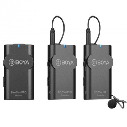 BOYA BY-WM5 Microphone portable sans fil 2,4GHz avec micro cravate