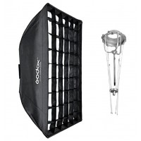 Softbox Godox Pliable 80x120 cm avec grid Monture Bowens
